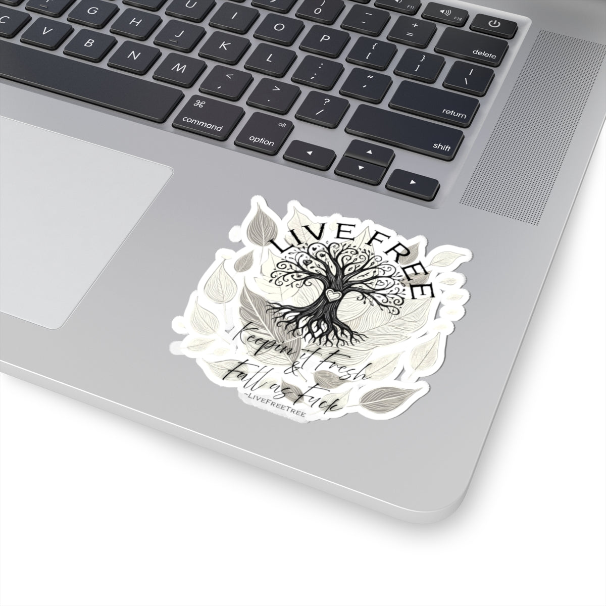 Seasonal Kiss-Cut Stickers - Keeping it Fresh and Fall as Fuck